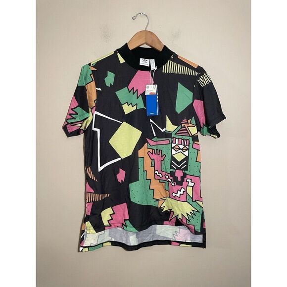 ADIDAS WOMEN’S CM T-SHIRT CE2278 MULTCO NWT SIZE MEDIUM - Picture 3 of 7